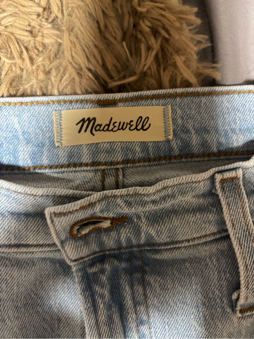 Madewell Pale Blue High-Rise Women’s Jeans